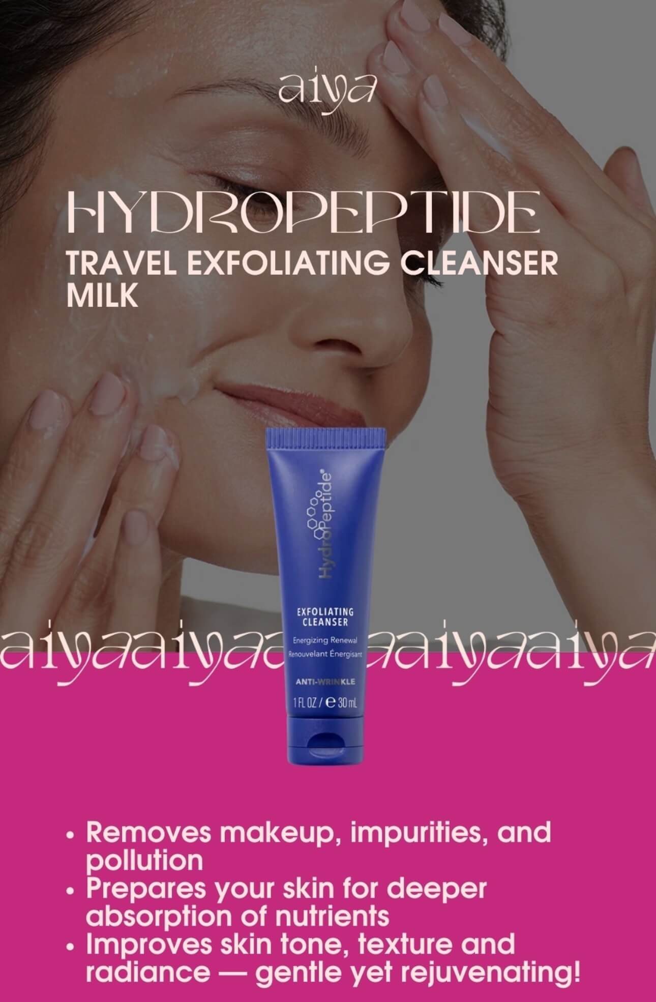 HydroPeptide Exfoliating Cleanser Milk
